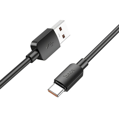 Adat- és töltőkábel USB-A - USB-C HOCO X96, 100W, 1m, fekete 