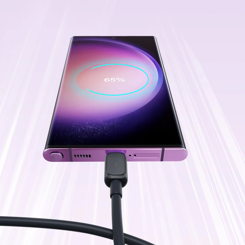 USB-A - USB-C Joyroom A14 adat- és töltőkábel, 18W, 1.2m, Fekete