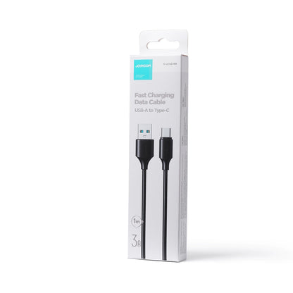 USB-A - USB-C Joyroom S-UC027A9 adat- és töltőkábel, 20W, 1m, Fekete