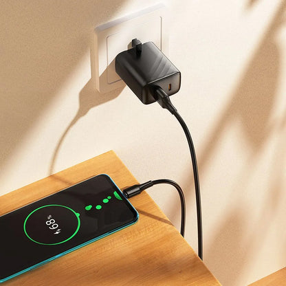 USB-A - USB-C HOCO X120 adat- és töltőkábel, 60W, 1m, Fekete