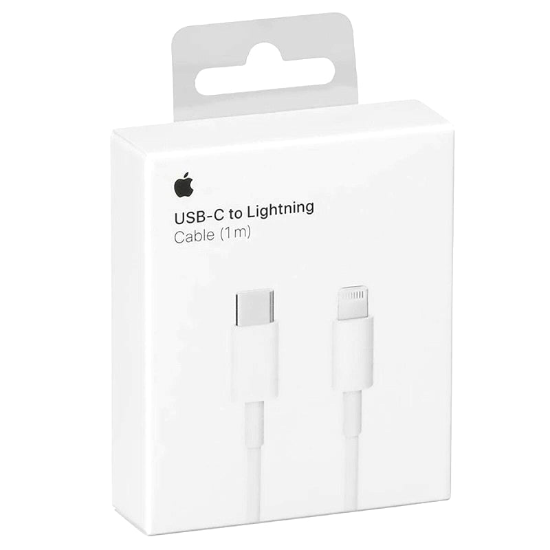 Apple USB-C - Lightning adat- és töltőkábel, 1m, Fehér, Swap