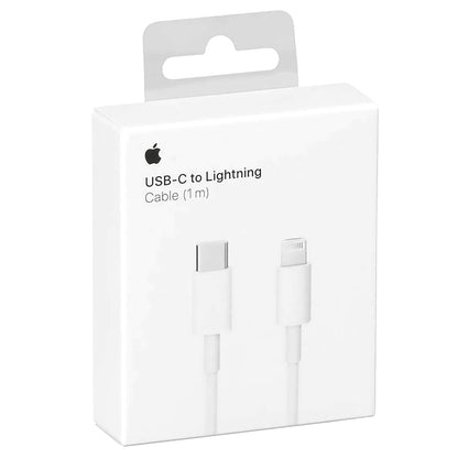 Apple USB-C - Lightning adat- és töltőkábel, 1m, Fehér, Swap