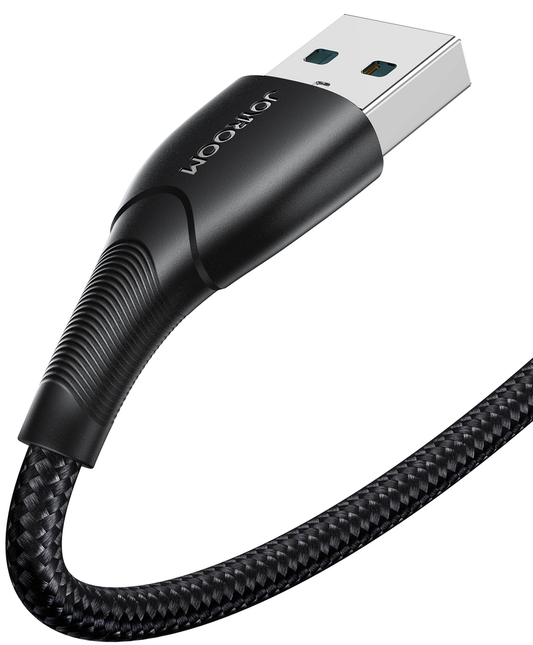 USB-A - USB-C Joyroom S-A32 adat- és töltőkábel, 18W, 1m, Fekete