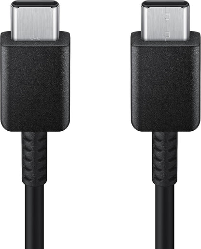USB-C - USB-C Samsung EP-DN980BBE adat- és töltőkábel, 25W, 1m, Fekete GH39-02176A