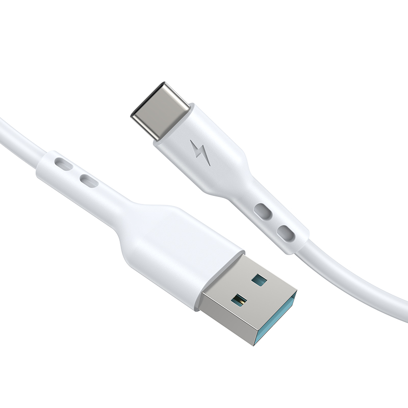 USB-A to USB-C Data and Charging Cable BWOO BO-X172C-2M, 15W, 2m, White