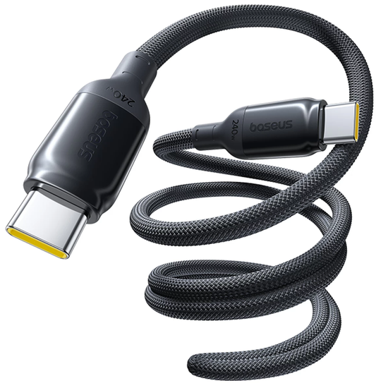 USB-C Data and Charging Cable - USB-C Baseus PicoGo II, 240W, 2m, Black E0423301