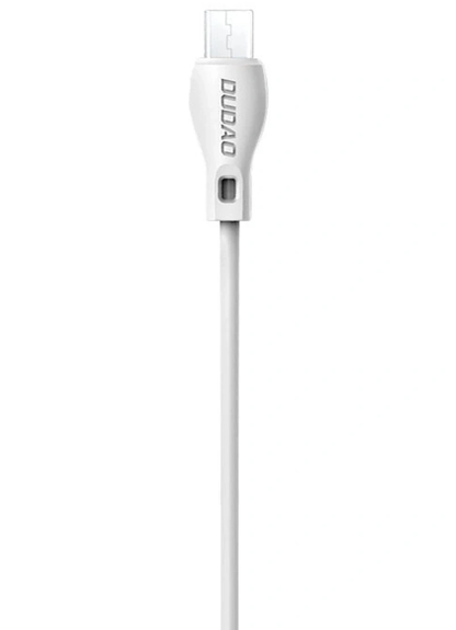 USB-A - microUSB Dudao L4M adat- és töltőkábel, 18W, 1m, fehér