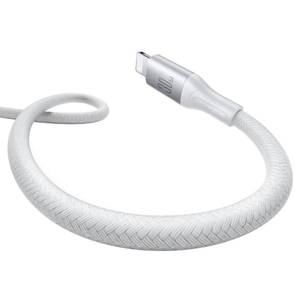 USB-C - Lightning Joyroom S-A28 Flash adat- és töltőkábel, 30W, 1m, Fehér