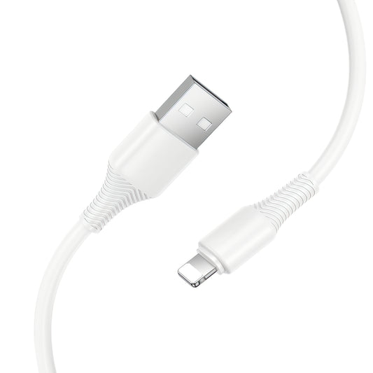 Adat- és Töltőkábel USB-A - Lightning HOCO X120, 18W, 1m, Fehér