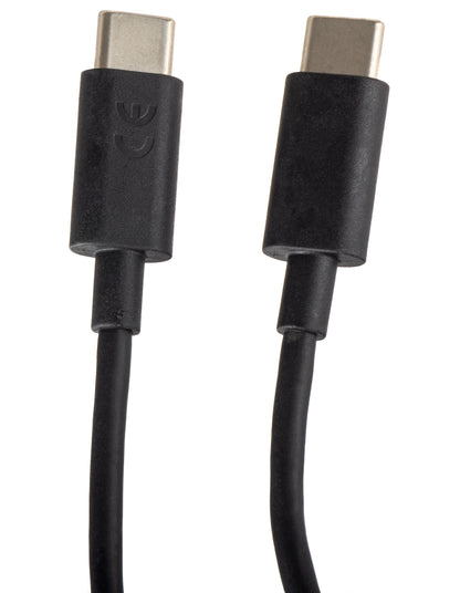 USB-A - USB-C HMD adat- és töltőkábel, 15W, 1m, Fekete 80300226H001