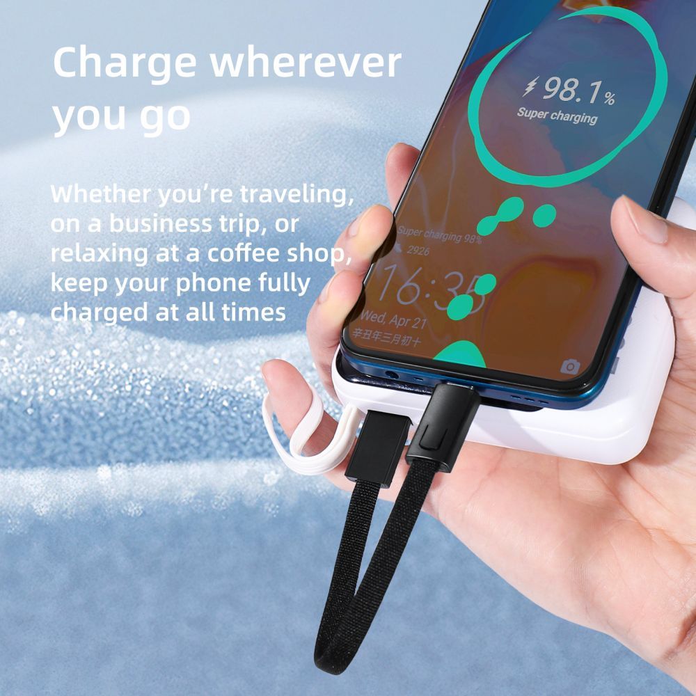 USB-C - USB-C Tech-Protect Ultraboost DNA kulcstartó adat- és töltőkábel, 60W, 0,17m, szürke