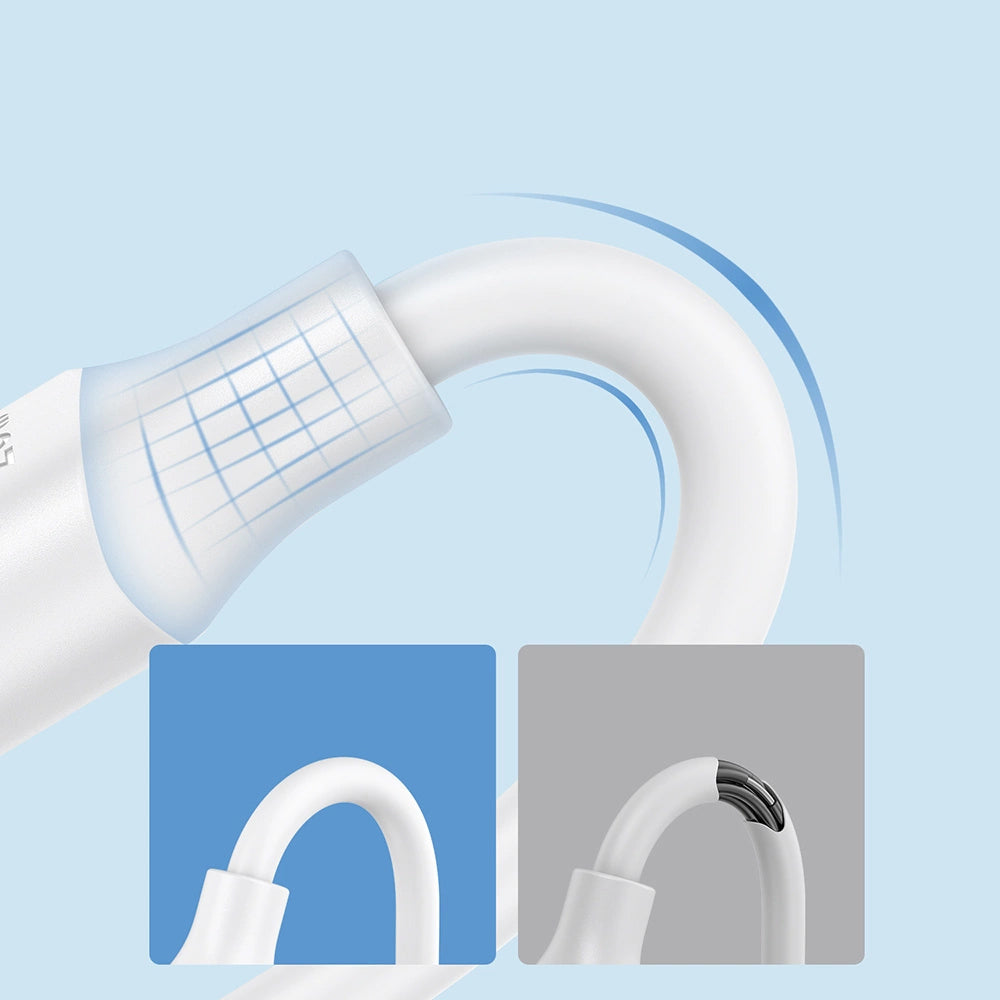 USB-C - USB-C adat- és töltőkábel Joyroom S-A9, 60W, 1m, Fehér