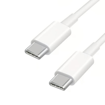 USB-C - USB-C Google adat- és töltőkábel, 30W, 2m, Fehér GA00195