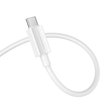 USB-A - USB-C HOCO X107 adat- és töltőkábel, 18W, 1m, Fehér