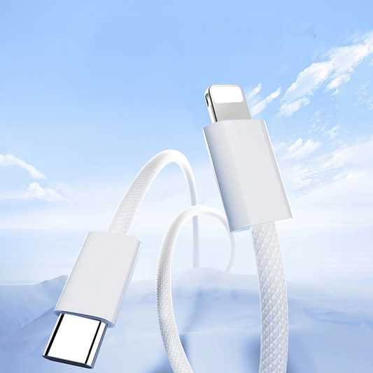 USB-C - Lightning Joyroom S-A45 adat- és töltőkábel, 30W, 1m, Fehér