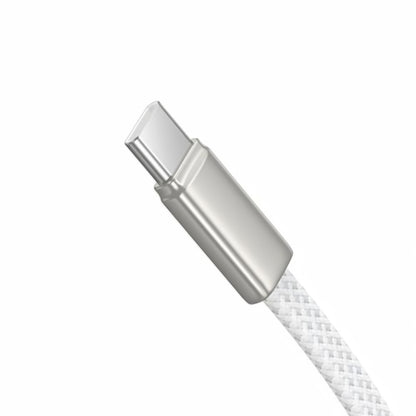 USB-C - USB-C HOCO X125 adat- és töltőkábel, 60W, 1m, Fehér
