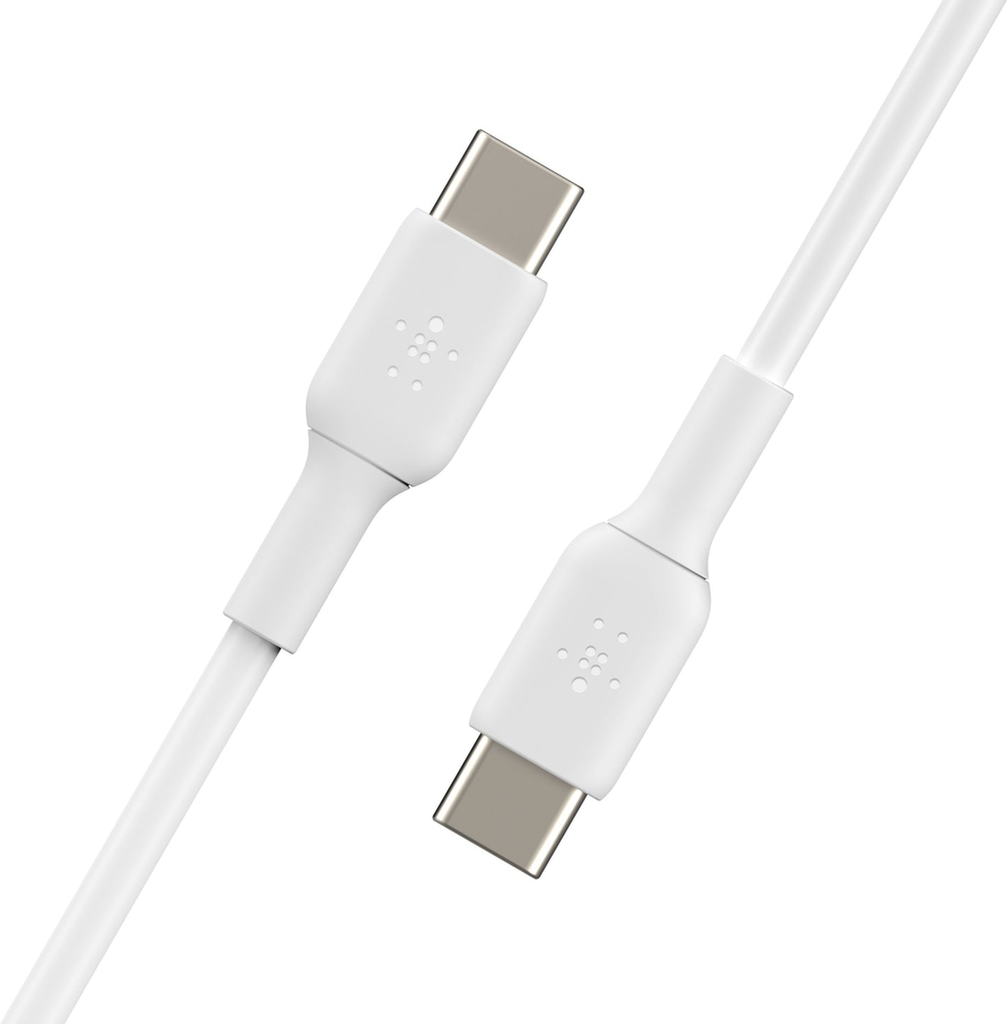 USB-C adat- és töltőkábel - USB-C Belkin BoostCharge, 60W, 1m, fehér CAB003bt1MWH