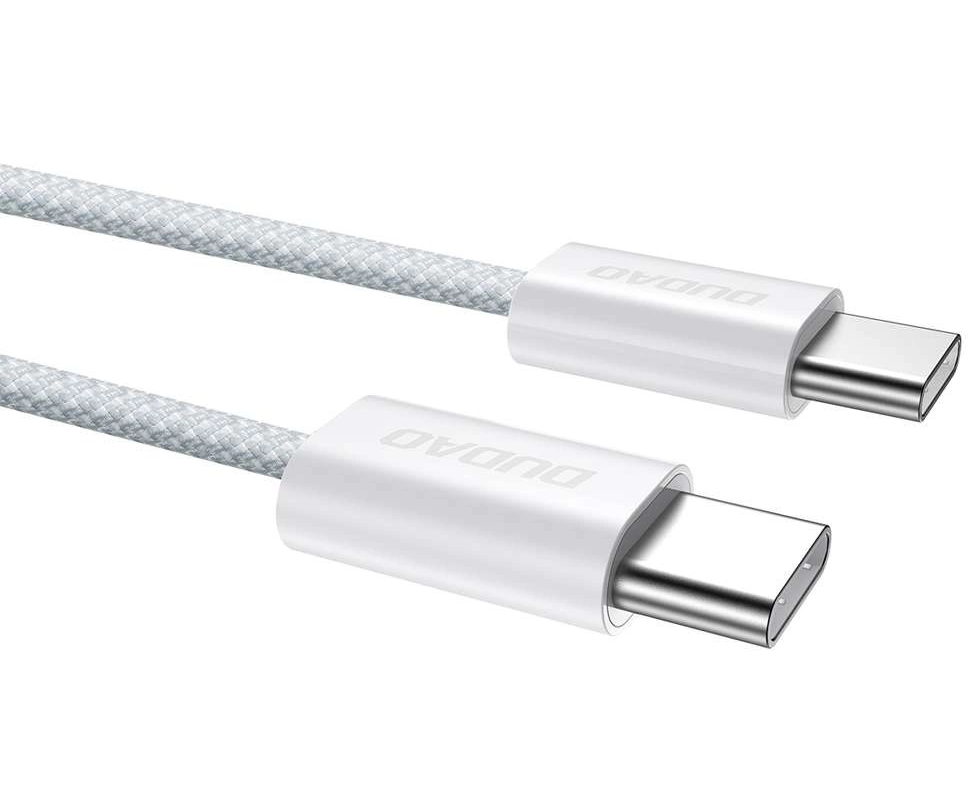 USB-C adat- és töltőkábel - USB-C Dudao L6C, 30W, 1m, Kék
