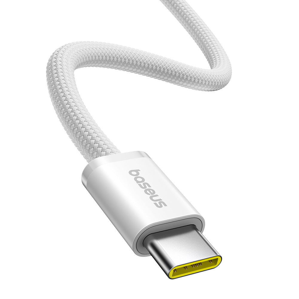 USB-C - USB-C Baseus Dynamic 4 sorozatú adat- és töltőkábel, 100W, 1m, Fehér P10381400211-00
