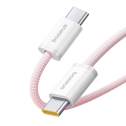 USB-C - USB-C Baseus Dynamic 4 Series adat- és töltőkábel, 100W, 1m, Rózsaszín P10381400411-00