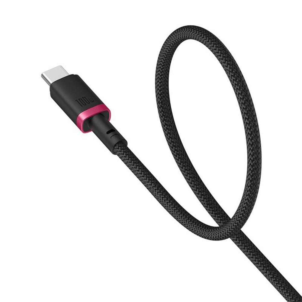 USB-C - USB-C Baseus Dura Series adat- és töltőkábel, 100W, 1m, Piros P10377803U01-01