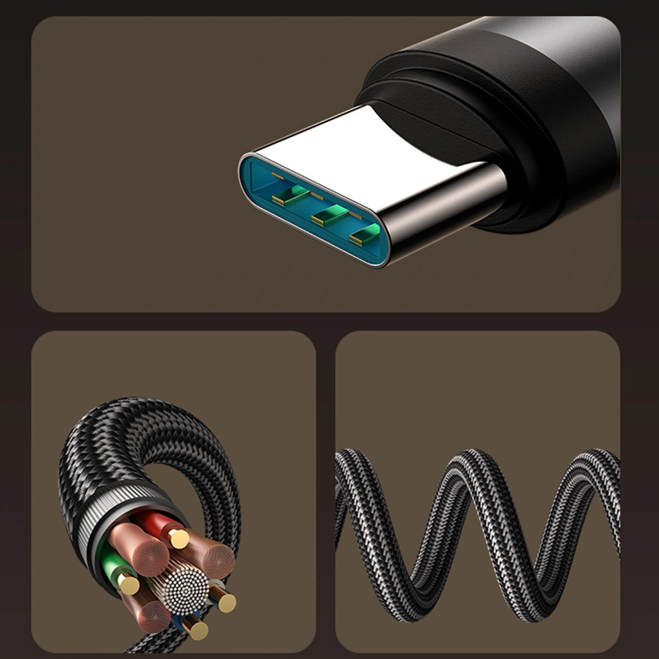 USB-C - Lightning Joyroom S-A56 EnjoyX Angled adat- és töltőkábel, 30W, 1.2m, Fekete