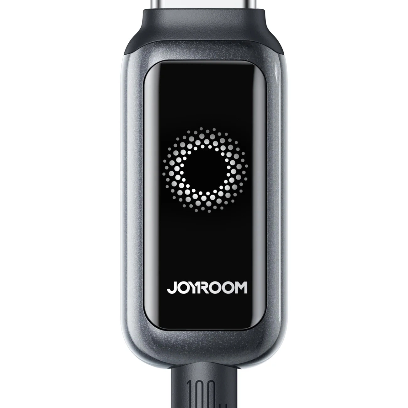 USB-A - Lightning Joyroom S-A55 StarFlight Display adat- és töltőkábel, 18W, 1.2m, Fekete