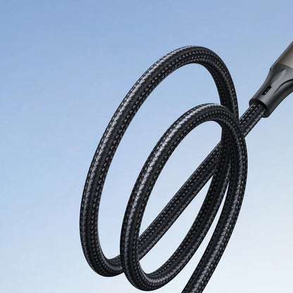 USB-C - USB-C adatkábel és töltő Joyroom S-A25 Light-Speed, 100W, 1.2m, Fekete