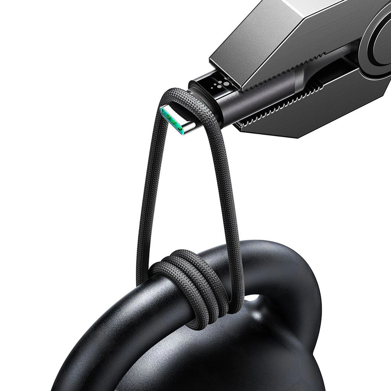 USB-C - USB-C adat- és töltőkábel Joyroom S-A60 StarTalk, 100W, 1.2m, Fekete