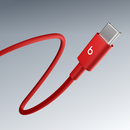 USB-C - USB-C Beats adat- és töltőkábel, 1,5m, piros MDGF4ZM/A