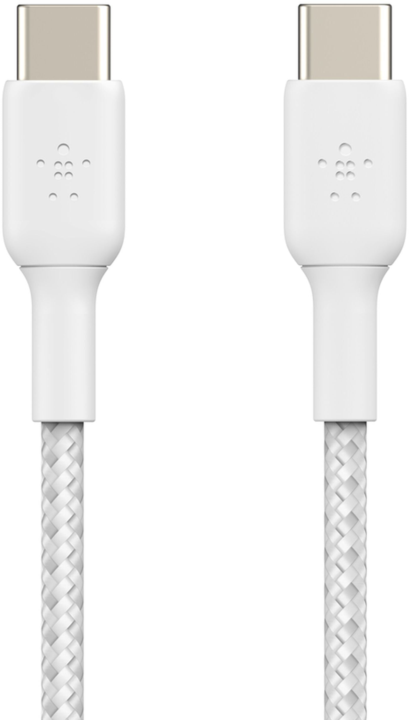 USB-C adat- és töltőkábel - USB-C Belkin BoostCharge Pro, 60W, 2m, Fehér CAB004bt2MWH