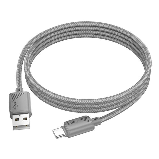 USB-A - USB-C adat- és töltőkábel HOCO X113, 18W, 1m, szürke