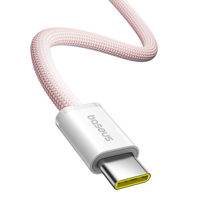USB-C - USB-C Baseus Dynamic 4 Series adat- és töltőkábel, 100W, 1m, Rózsaszín P10381400411-00
