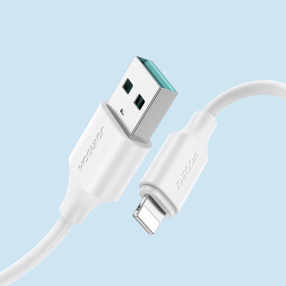 Adat- és Töltőkábel USB-A - Lightning Joyroom S-A9, 18W, 1m, Fehér