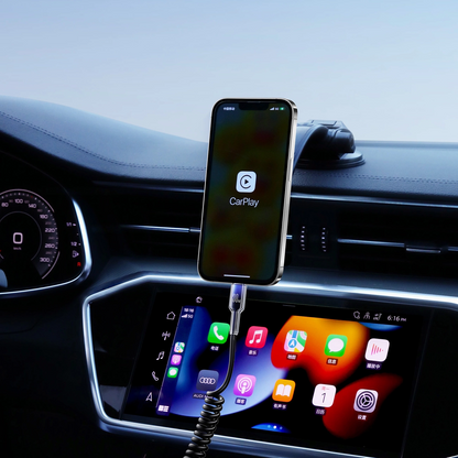USB-C - Lightning Joyroom S-A43 Crystal adat- és töltőkábel, 30W, 1,5m, Fekete