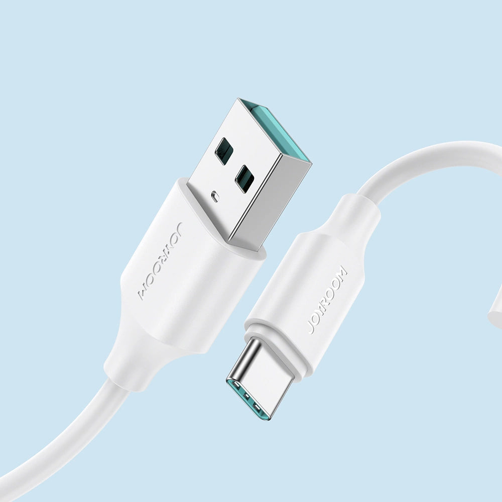 USB-A - USB-C adat- és töltőkábel Joyroom S-A9, 20W, 2m, Fehér