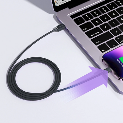 USB-A - Lightning adat- és töltőkábel Joyroom S-A14, 18W, 1,2m, fekete
