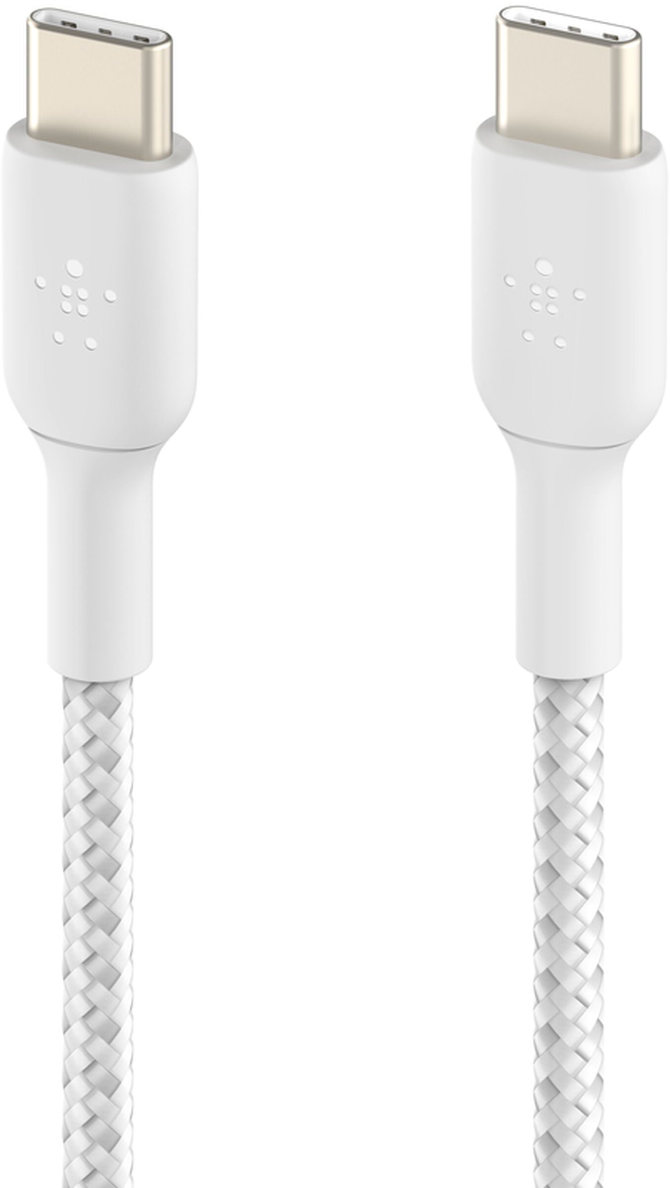 USB-C adat- és töltőkábel - USB-C Belkin BoostCharge Pro, 60W, 2m, Fehér CAB004bt2MWH
