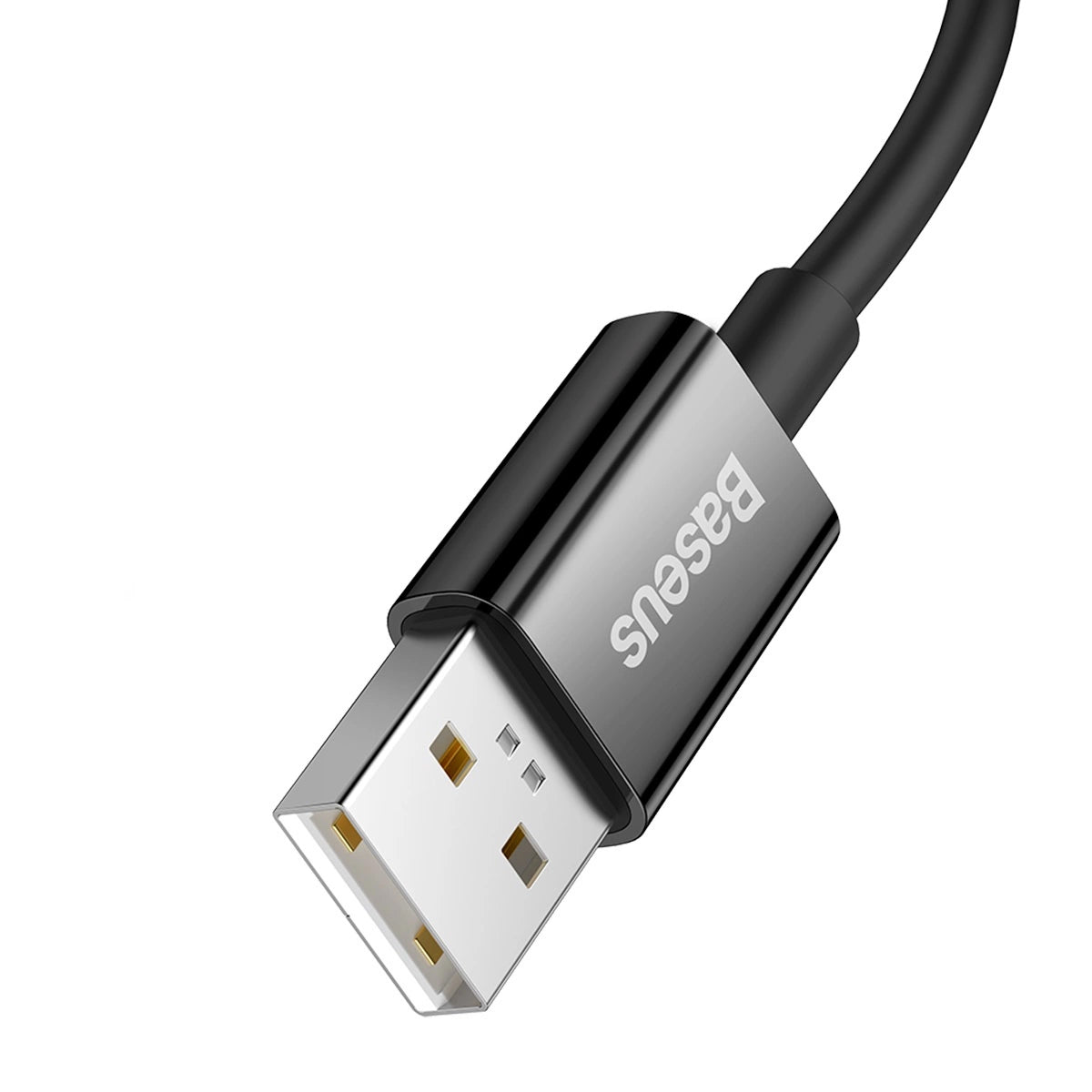 USB-A - USB-C adat- és töltőkábel Baseus Superior Series, 65W, 2m, fekete CAYS001001
