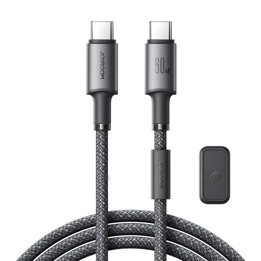 USB-C - USB-C adat- és töltőkábel Joyroom S-A50, 60W, 1,2m, szürke