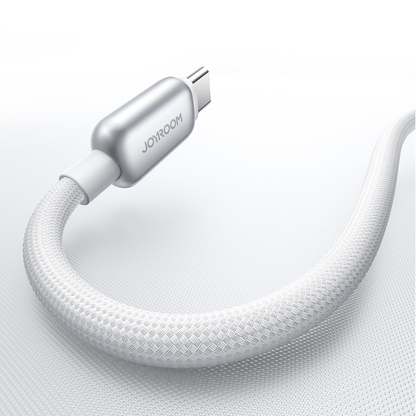 USB-C - Lightning Joyroom S-A55 StarFlight Display adat- és töltőkábel, 30W, 1.2m, Fehér