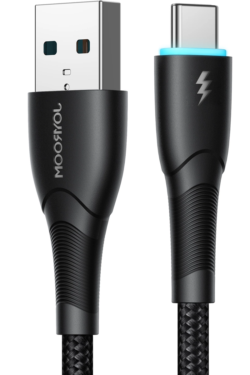USB-A - USB-C Joyroom S-A32 adat- és töltőkábel, 18W, 1m, Fekete