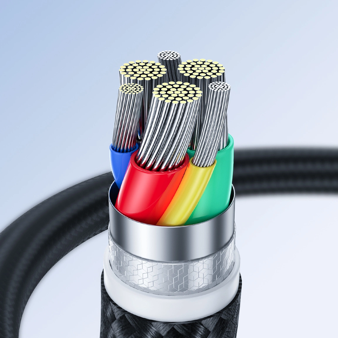 USB-A - Lightning Joyroom S-A11 adat- és töltőkábel, 18W, 1.2m, Fekete
