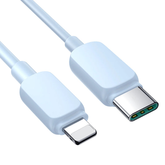 USB-C - Lightning adat- és töltőkábel Joyroom S-A14, 20W, 1,2m, kék