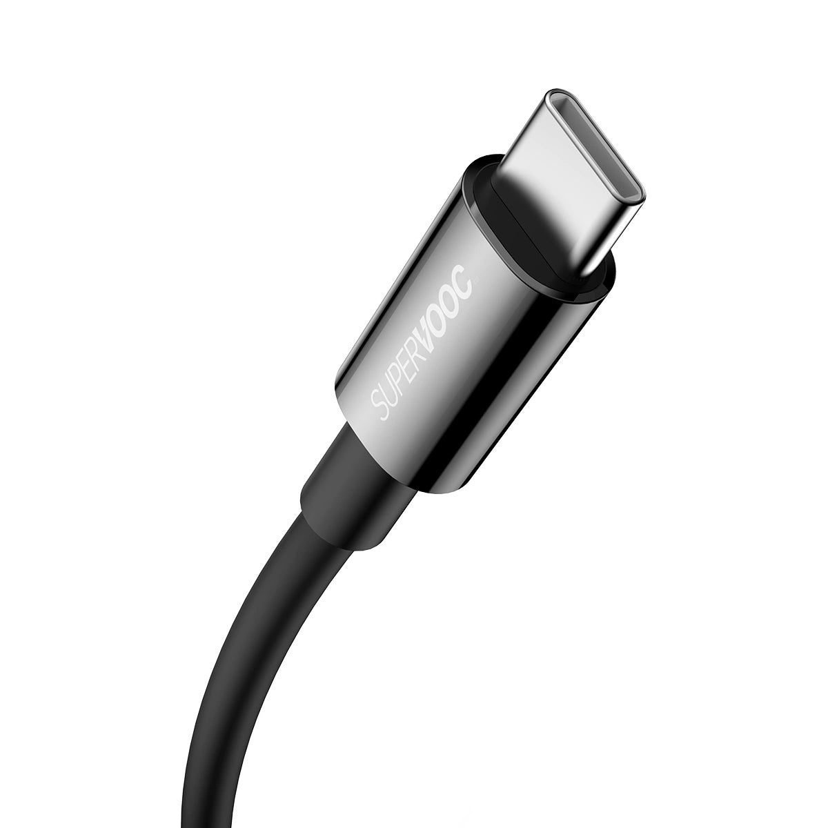 USB-A - USB-C adat- és töltőkábel Baseus Superior Series, 65W, 2m, fekete CAYS001001