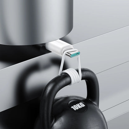 USB-A - USB-C Joyroom S-UC027A9 adat- és töltőkábel, 20W, 1m, Fekete