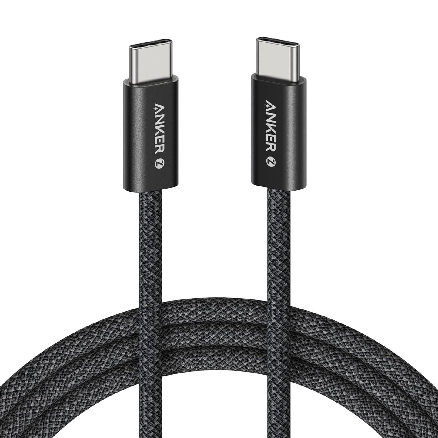 USB-C - USB-C Anker Zolo adat- és töltőkábel, 240W, 1.8m, Fekete A8060H12