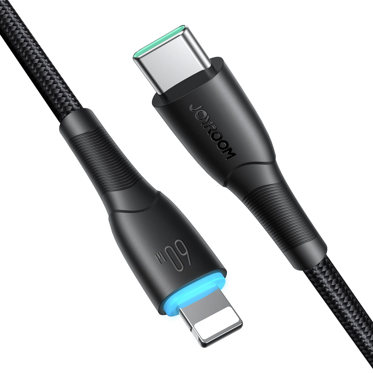 USB-C - USB-C adat- és töltőkábel Joyroom S-A32, 60W, 1m, Fekete