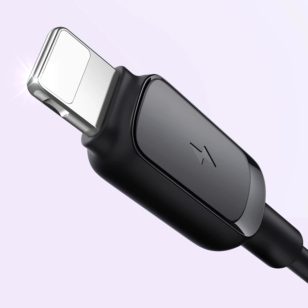 USB-A - Lightning adat- és töltőkábel Joyroom S-A14, 18W, 1,2m, fekete