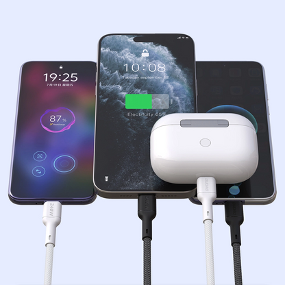 USB-C adat- és töltőkábel - USB-C Dudao L9C Max, 240W, 1,2m, fekete